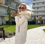 Glace kabát ecrü – Innova Fashion – 3. kép